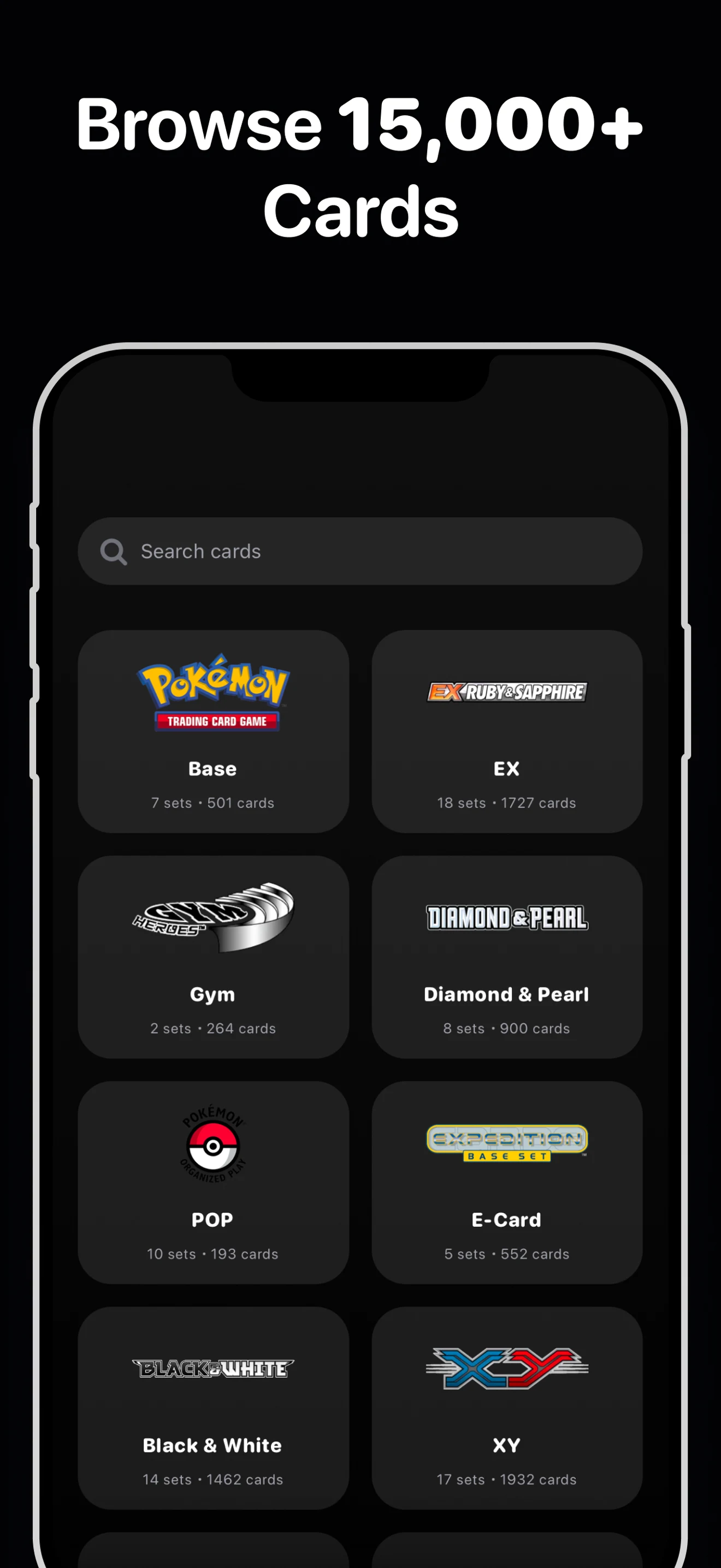 Pokemon Card Scanner - Pokex screenshot